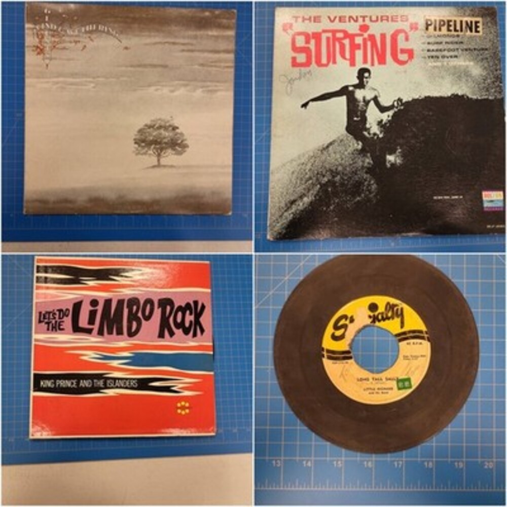 Lot of 4 Vinyl Records LP Rock Atco Dolton Genesis Islanders Lets Limbo Little